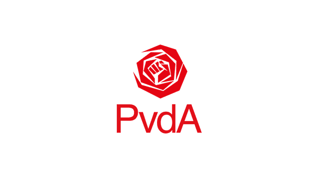 Logo van de politieke partij Partij van de Arbeid (PvdA) afdeling Oost Gelre