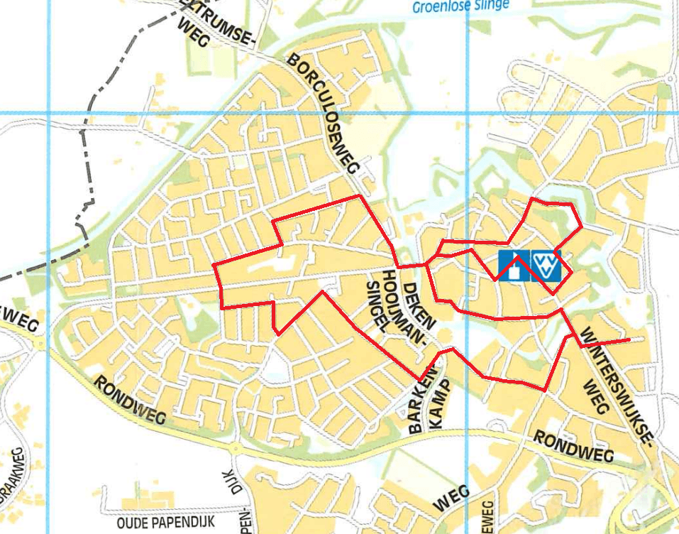 fietsroute Groenlo