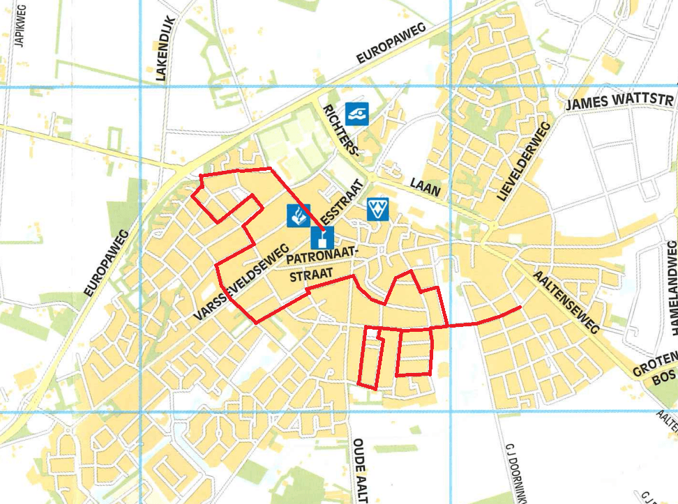 Fietsroute Lichtenvoorde